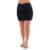 Saia Jeans Feminina Arauto Hot Pants Preta - Preto