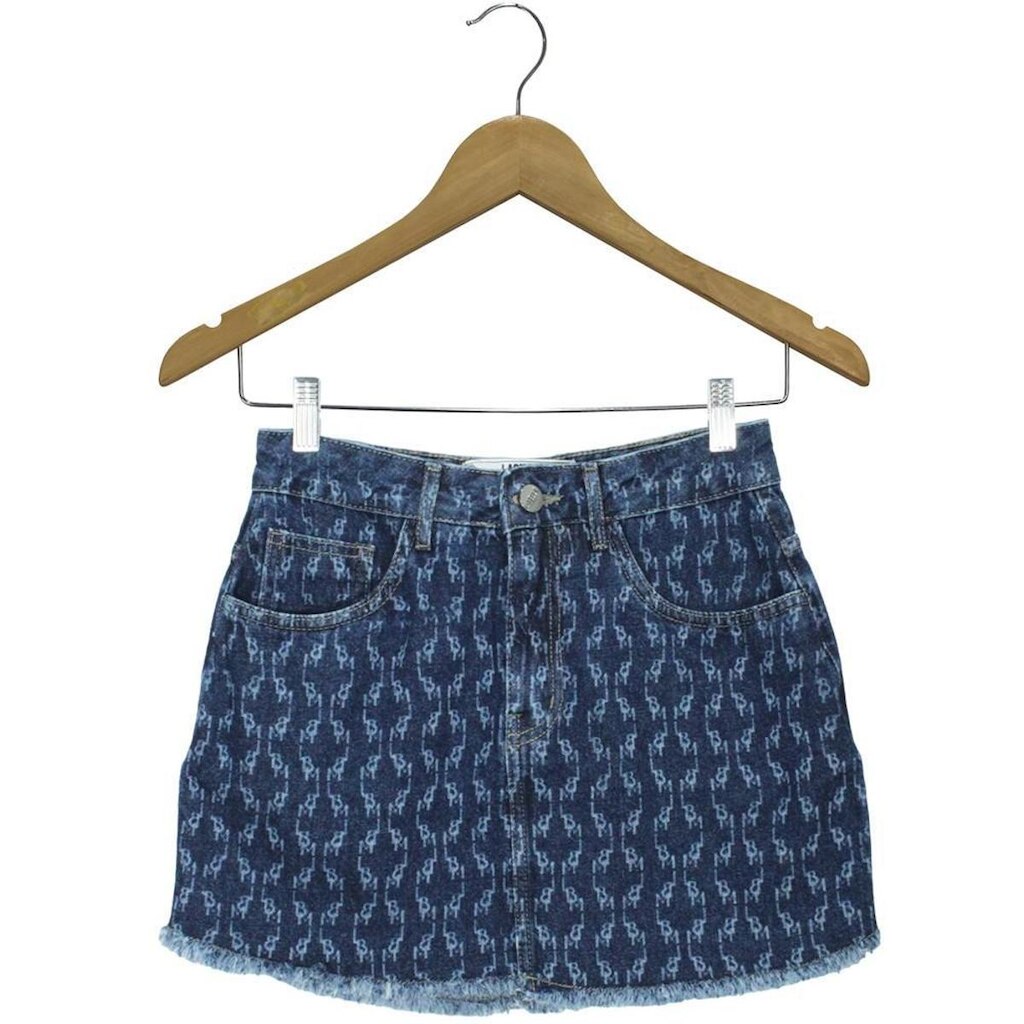 Saia Labellamafia Denim Azul Feminina