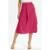 Saia midi com bolsos e cinto pink PKS-GG - Pink