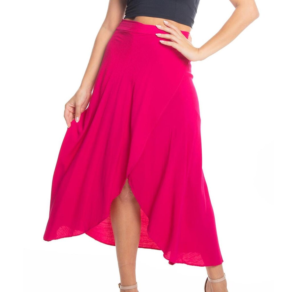 Saia Midi Envelope Select Rosa