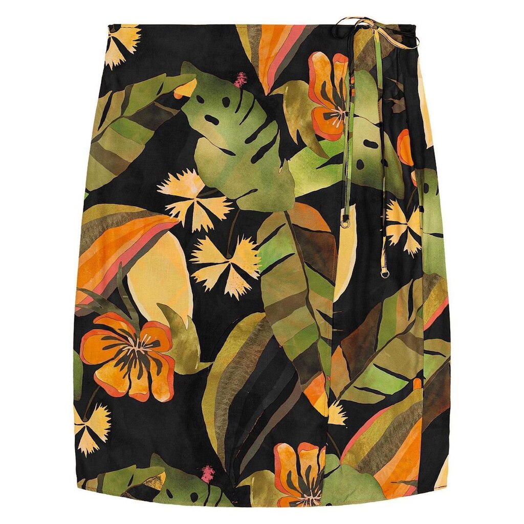 Saia Secret Midi Plus Size Feminina
