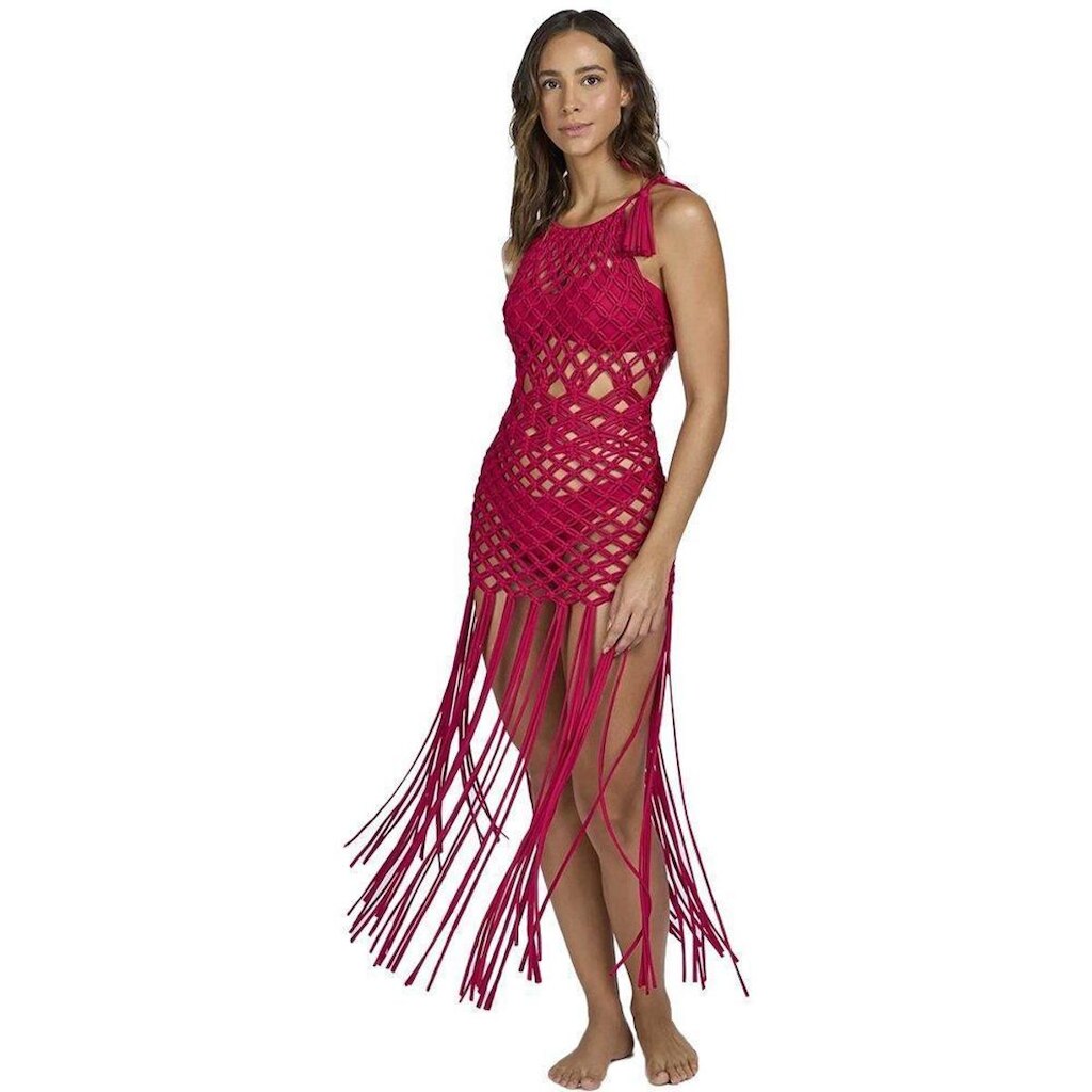 Saída De Banho New Beach Macrame Feminina