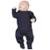 Saída de Maternidade Tricô Kids Texturizada Azul Marinho - Azul