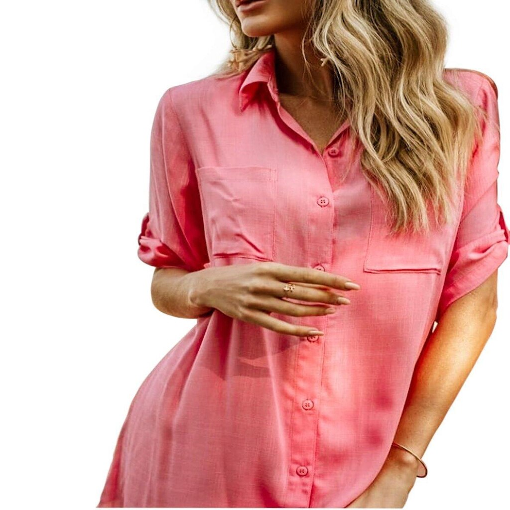 Saida de Praia Camisão Max Camisa Chamise Manga Longa
