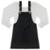 Salopete c/ Blusinha Juvenil Look Jeans Black - UNICA - 10 - Preto
