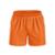 Samba Canção Masculino Short para Dormir Cueca Pijama Confortável Poliéster Cintura Elástica Leve - Laranja