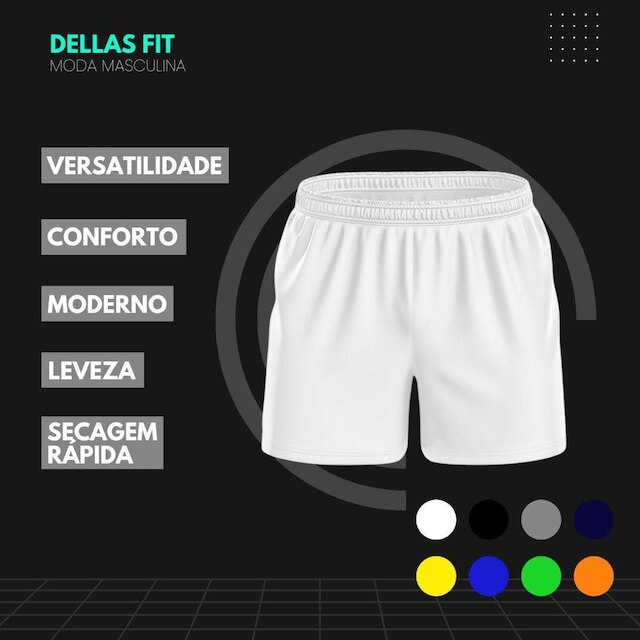 Samba Canção Short para Dormir Cueca Dry Masculino