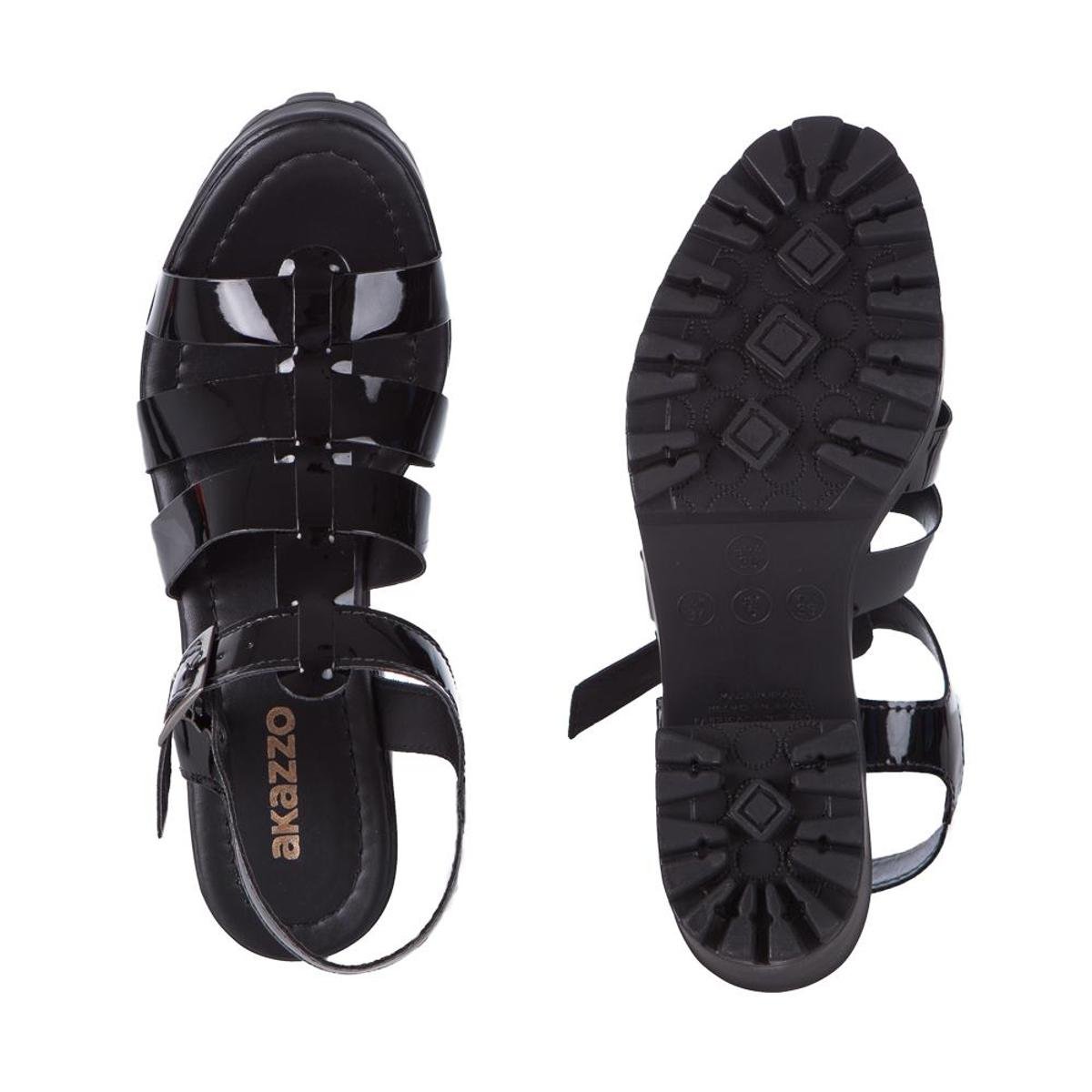 sandalia tratorada akazzo