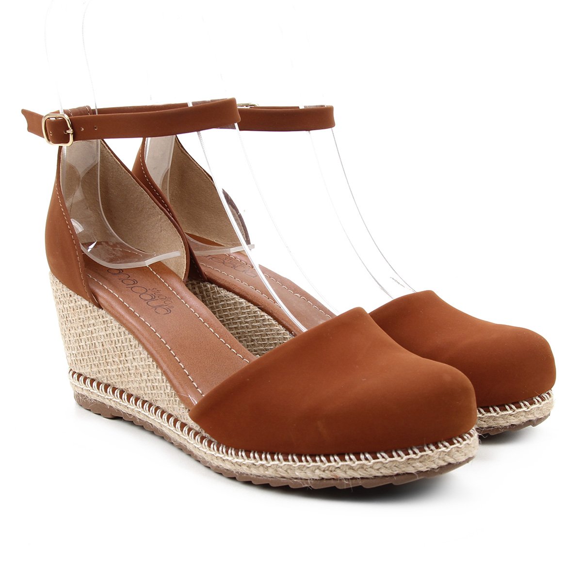 Sandália Anabela Studio Ana Paula Espadrille Corda Feminina - Caramelo é ruim? Sandália Anabela Studio Ana Paula Espadrille Corda Feminina - Caramelo é boa?