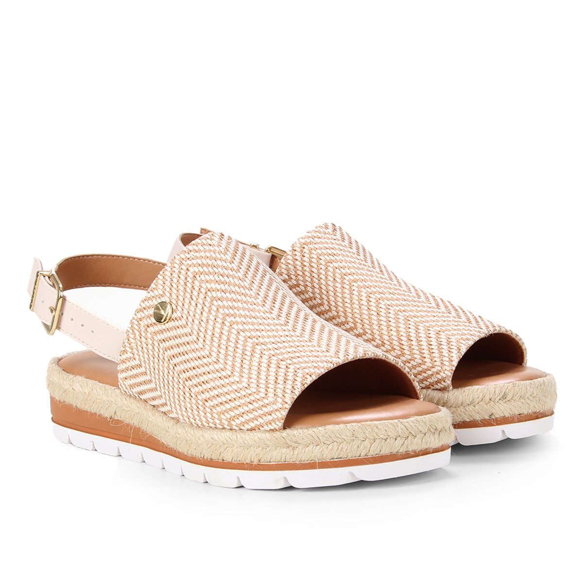 Anabela Vizzano Sandalia Salto Anabela Sandália Vizzano Sandálias