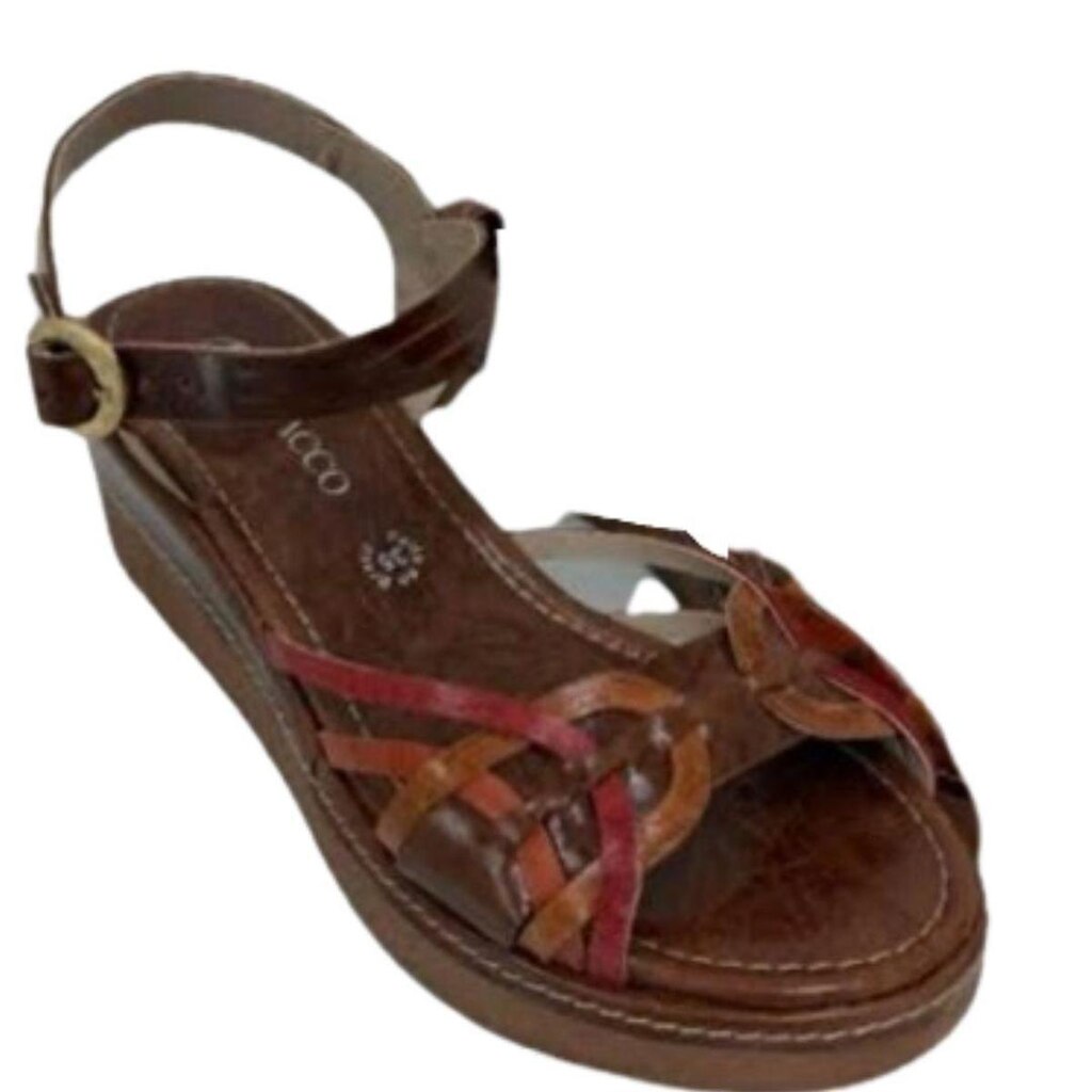 Sandalia Andacco Caramelo Laranja Feminino Original 19132