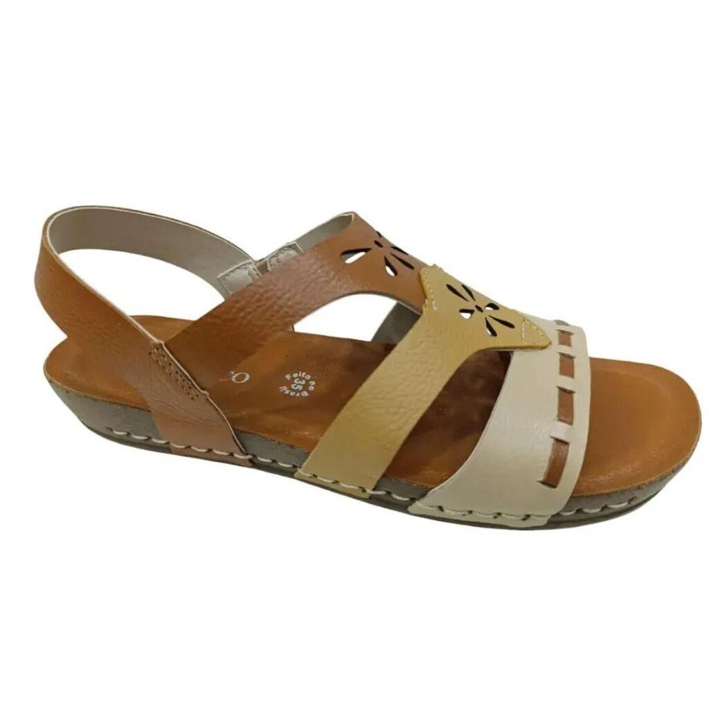 Sandalia Andacco Caramelo Nude Feminino Original 14290