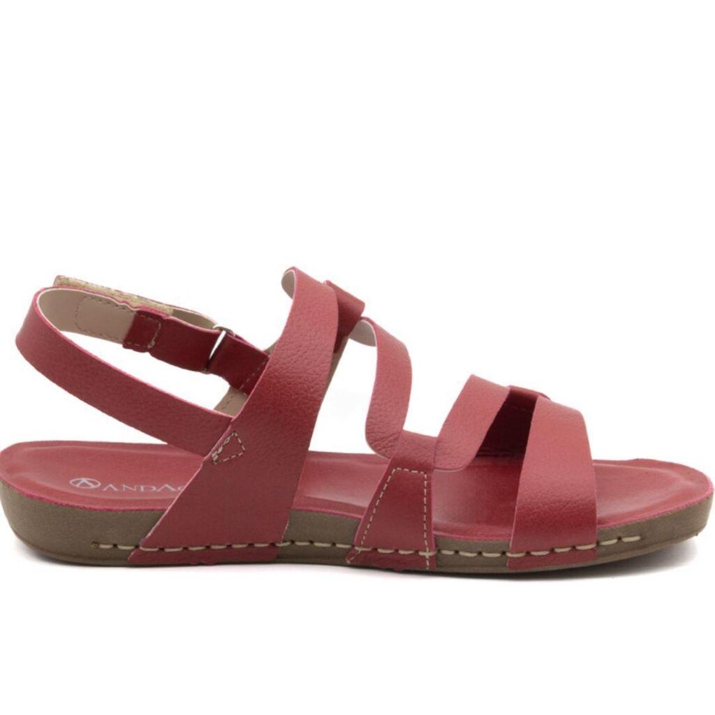 Sandalia Andacco Cereja Feminino Original 14269