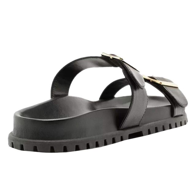 Sandália Arezzo Rasteira Papete Flat Form