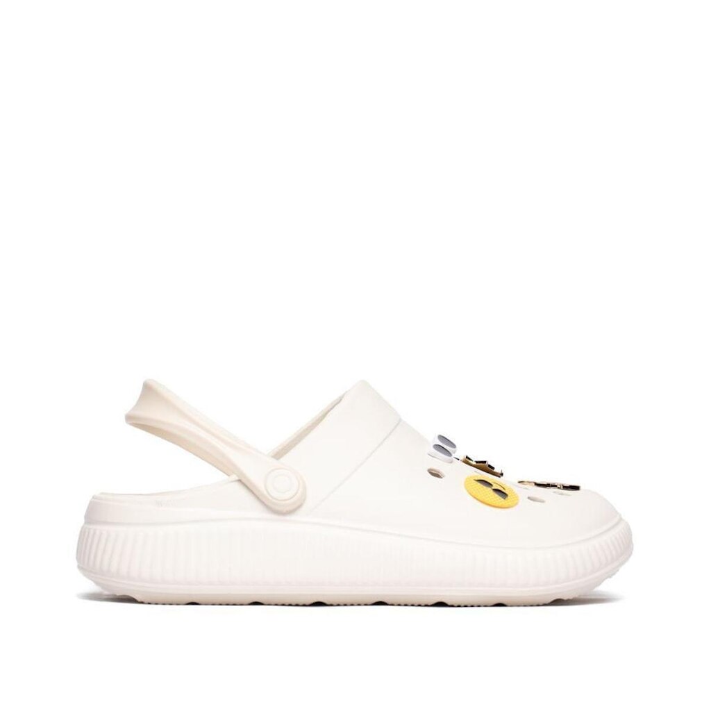 Sandália Babuche Feminina Moleca Pins EVA Off White