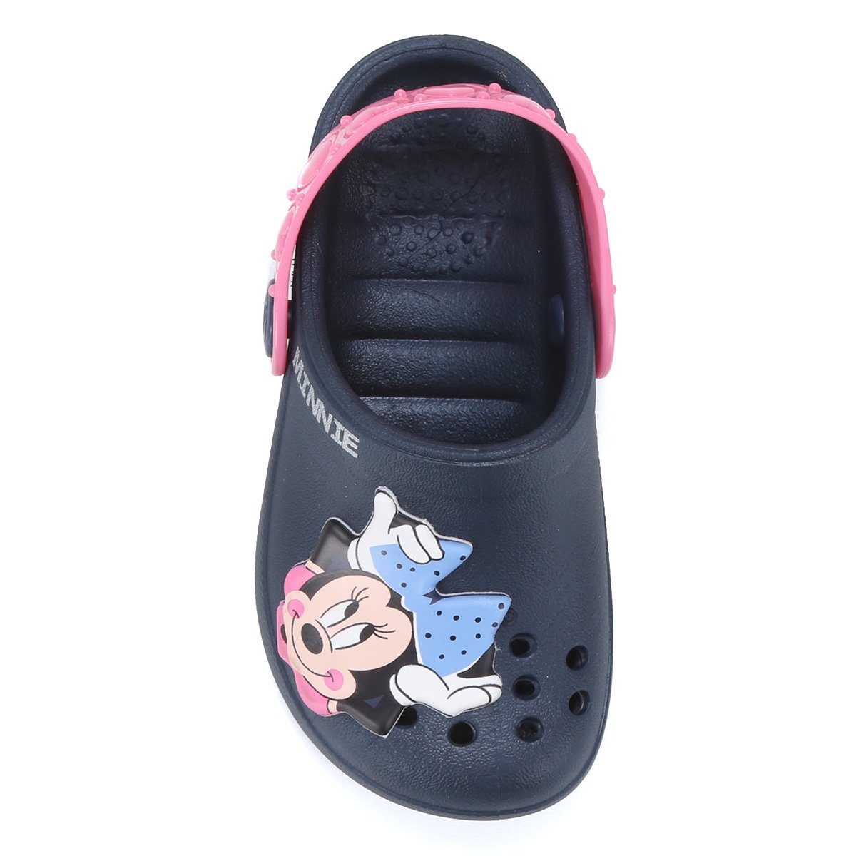 Sandália Babuche Infantil Grendene Kids Minnie Glam Feminina - Azul+Rosa |  Zattini