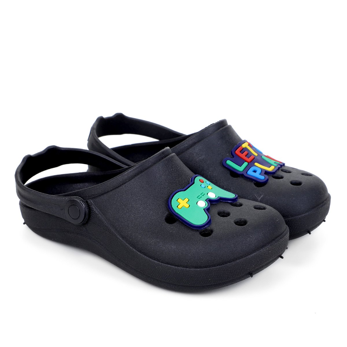 Sandália Babuche Infantil Luelua Game Masculina - Preto é ruim? Sandália Babuche Infantil Luelua Game Masculina - Preto é boa?