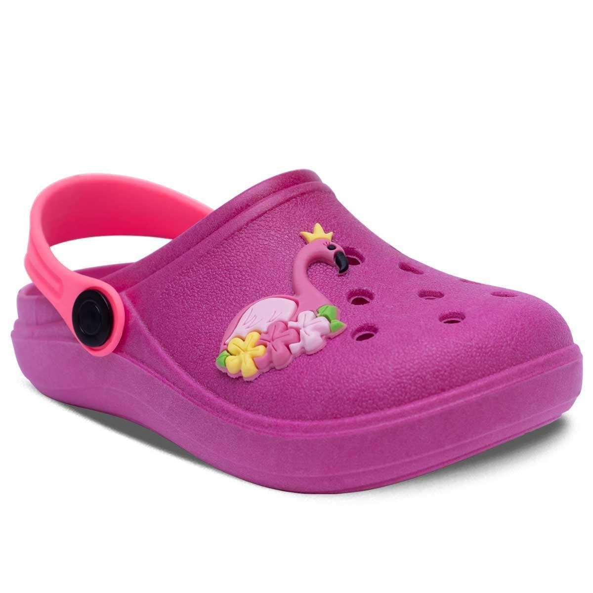 Sandalia Babuche Infantil Menina Flamingo Leve E Macio 12.33 Menor preço em Sandalia Babuche Infantil Menina Flamingo Leve E Macio 12.33