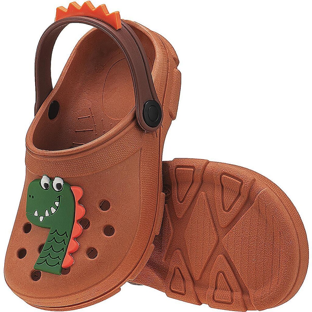 Sandália Babuche Infantil Menino Dinossauro Kidstep