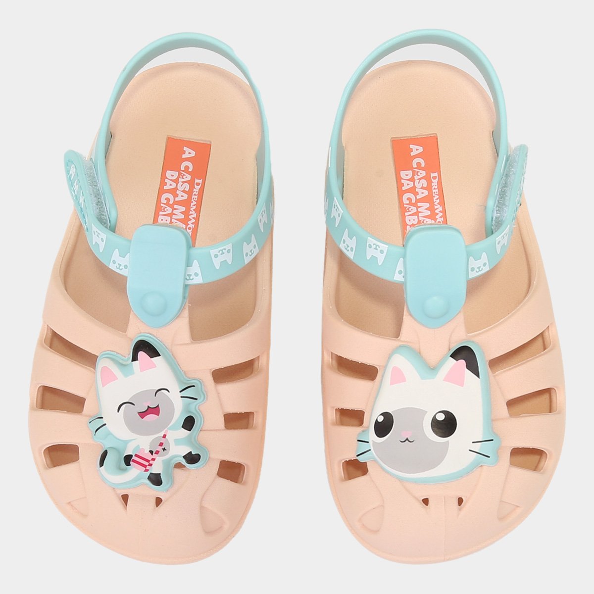 Sandália Bebê Grendene Kids A Casa Mágica da Gabby Cute - Bege+Verde Menor preço em Sandália Bebê Grendene Kids A Casa Mágica da Gabby Cute - Bege+Verde