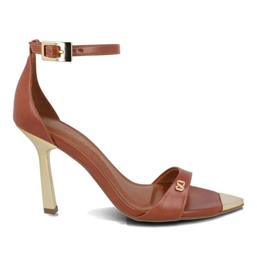 Sandalia Bebece Avela Ouro Feminino Original T8653-206