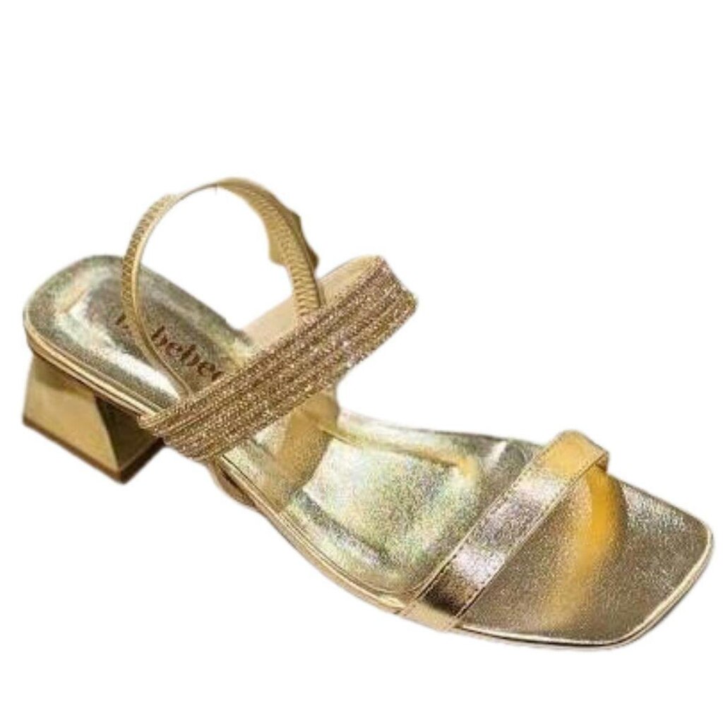 Sandalia Bebece Dourado Feminino Original T5264-165