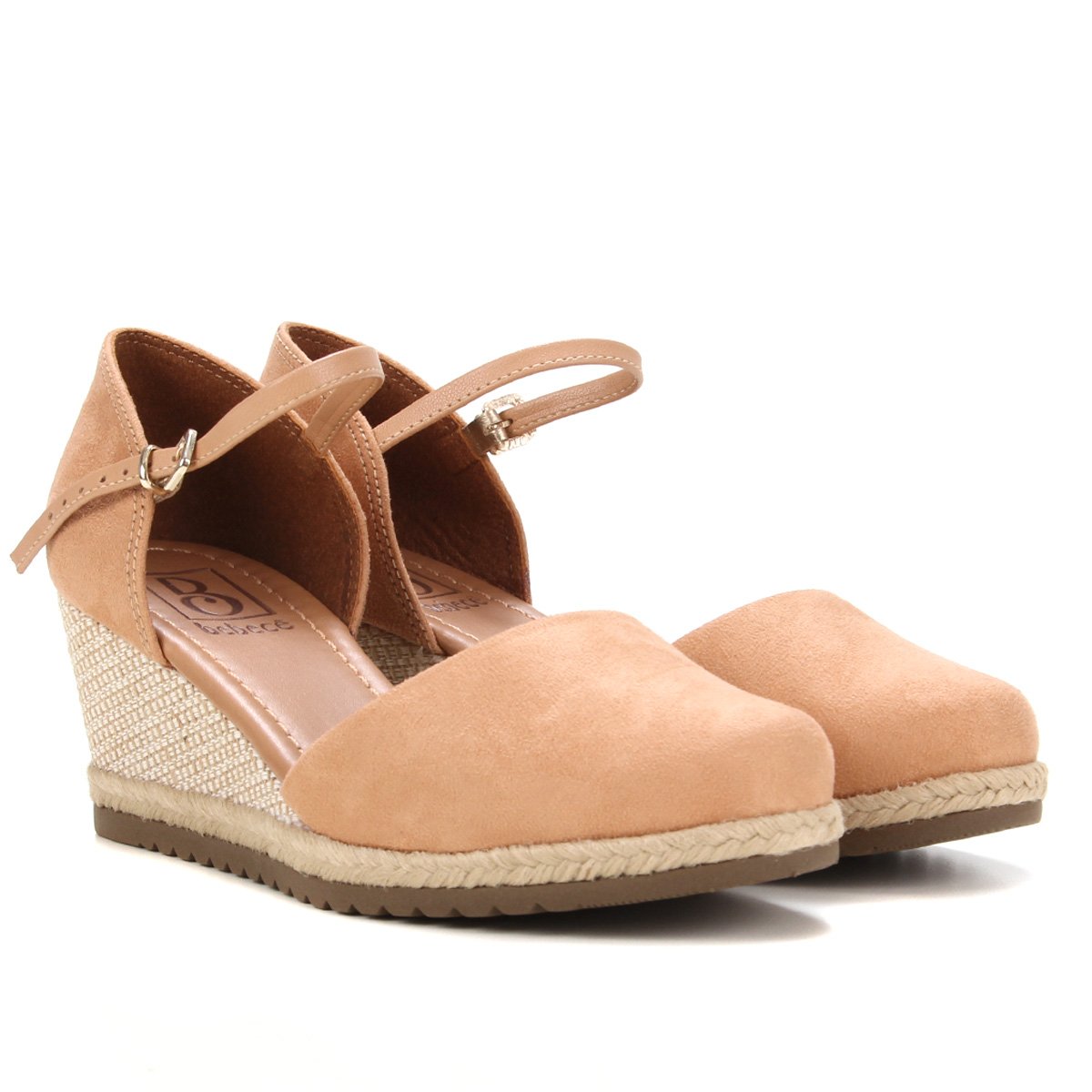 Sandália Bebecê Espadrille Feminina - Bege Menor preço em Sandália Bebecê Espadrille Feminina - Bege