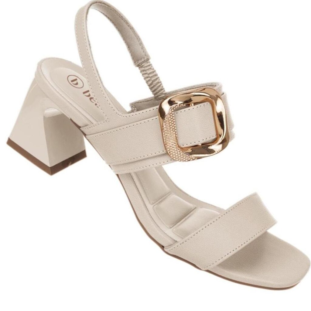 Sandalia Bebece Salto Groso Baixo T5254-064 Feminina