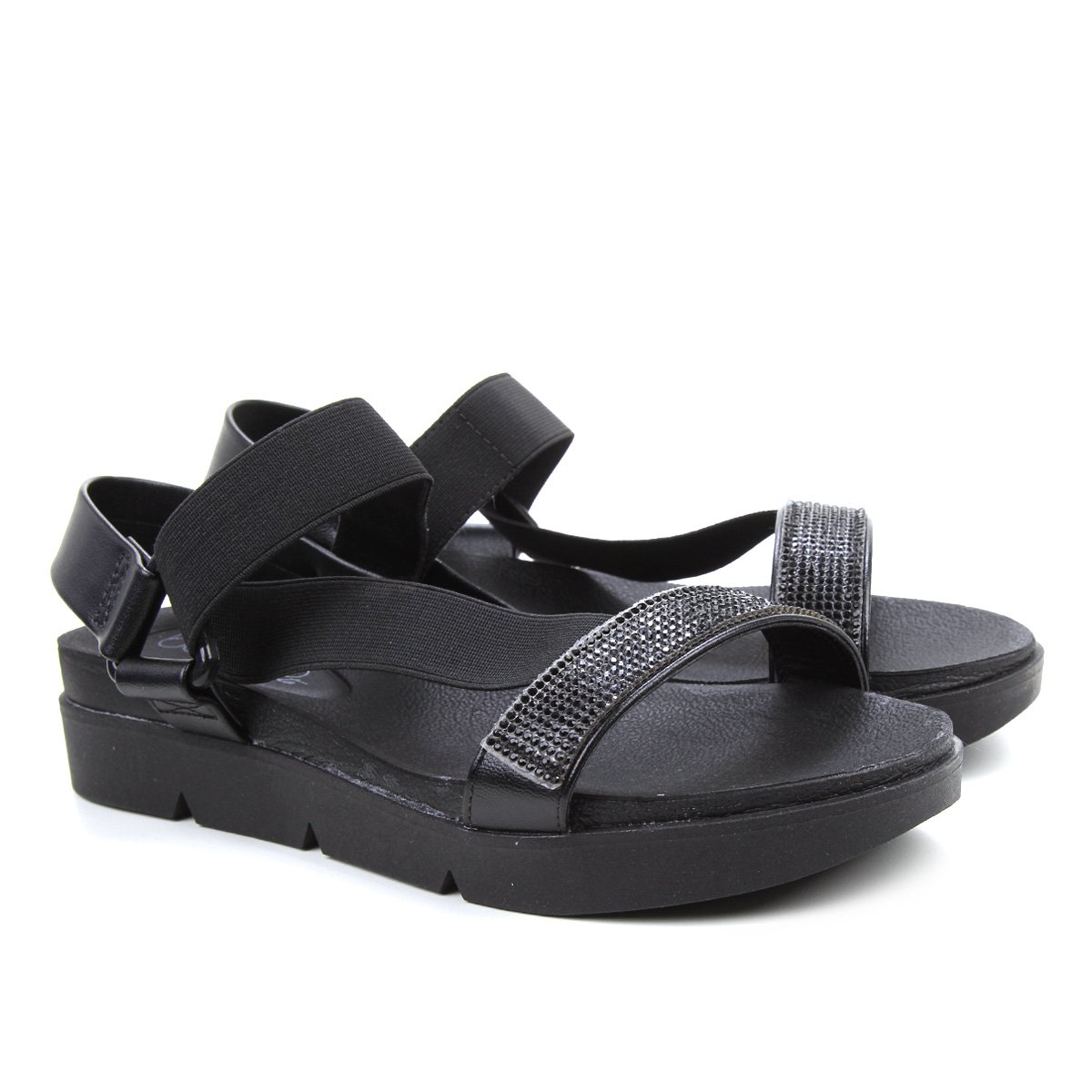 sandalia flatform beira rio