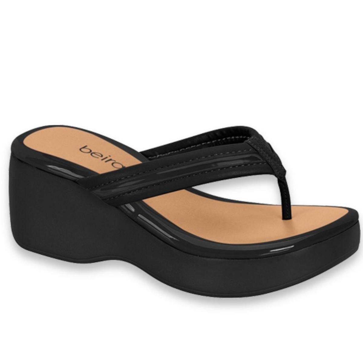 Sandalia Beira Rio Original Tamanco Feminino Plataforma Salto