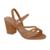 SANDALIA BEIRA RIO SALTO BLOCO REF 8280.686.21191 FEMININO - Marrom