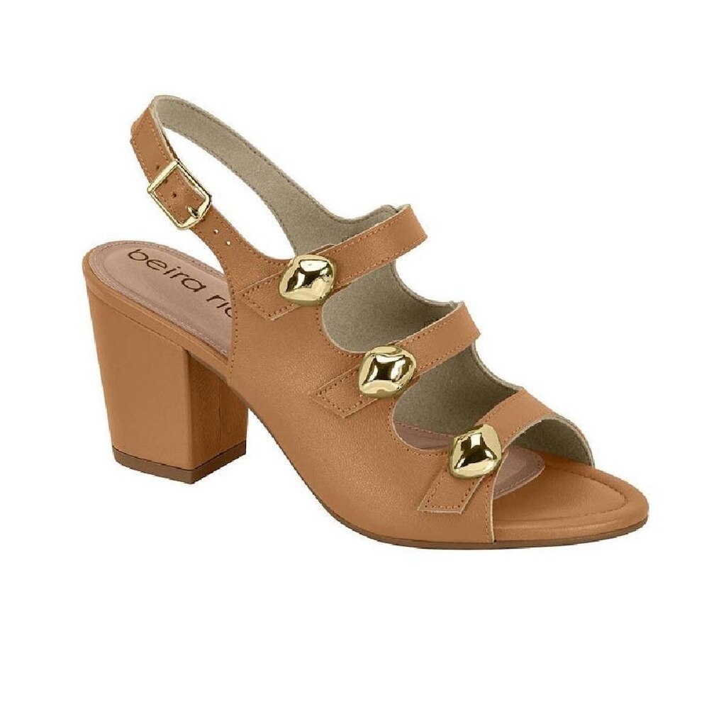 SANDALIA BEIRA RIO SALTO BLOCO REF 8280.695.9569 FEMININO