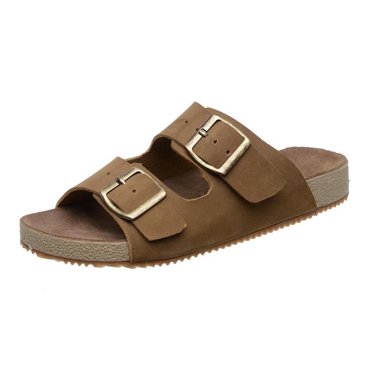 Sandália Birken Terra do Calçado Feminino - Marrom Menor preço em Sandália Birken Terra do Calçado Feminino - Marrom