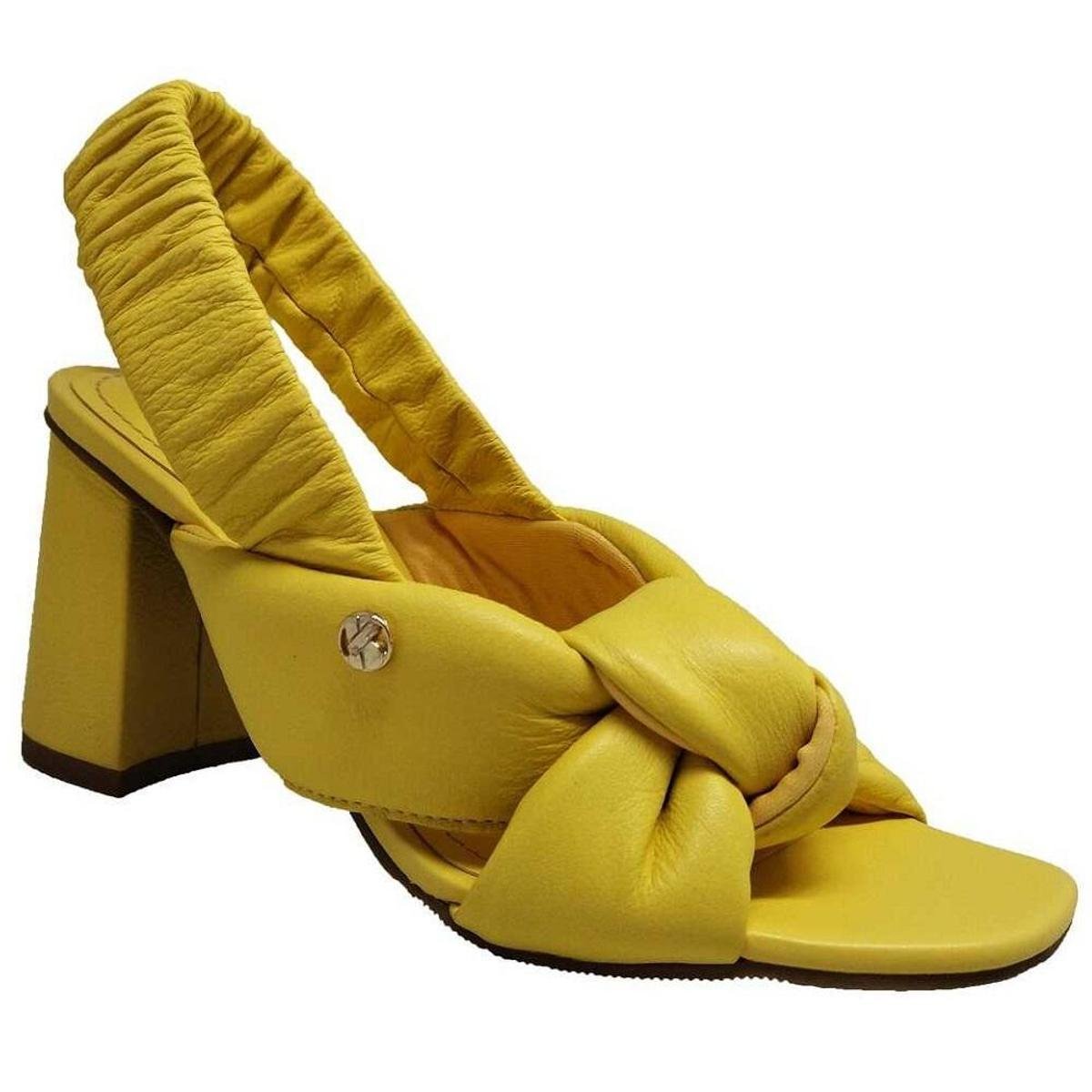 Sandalias Calcados Bottero Amarelo Zattini - Main Image