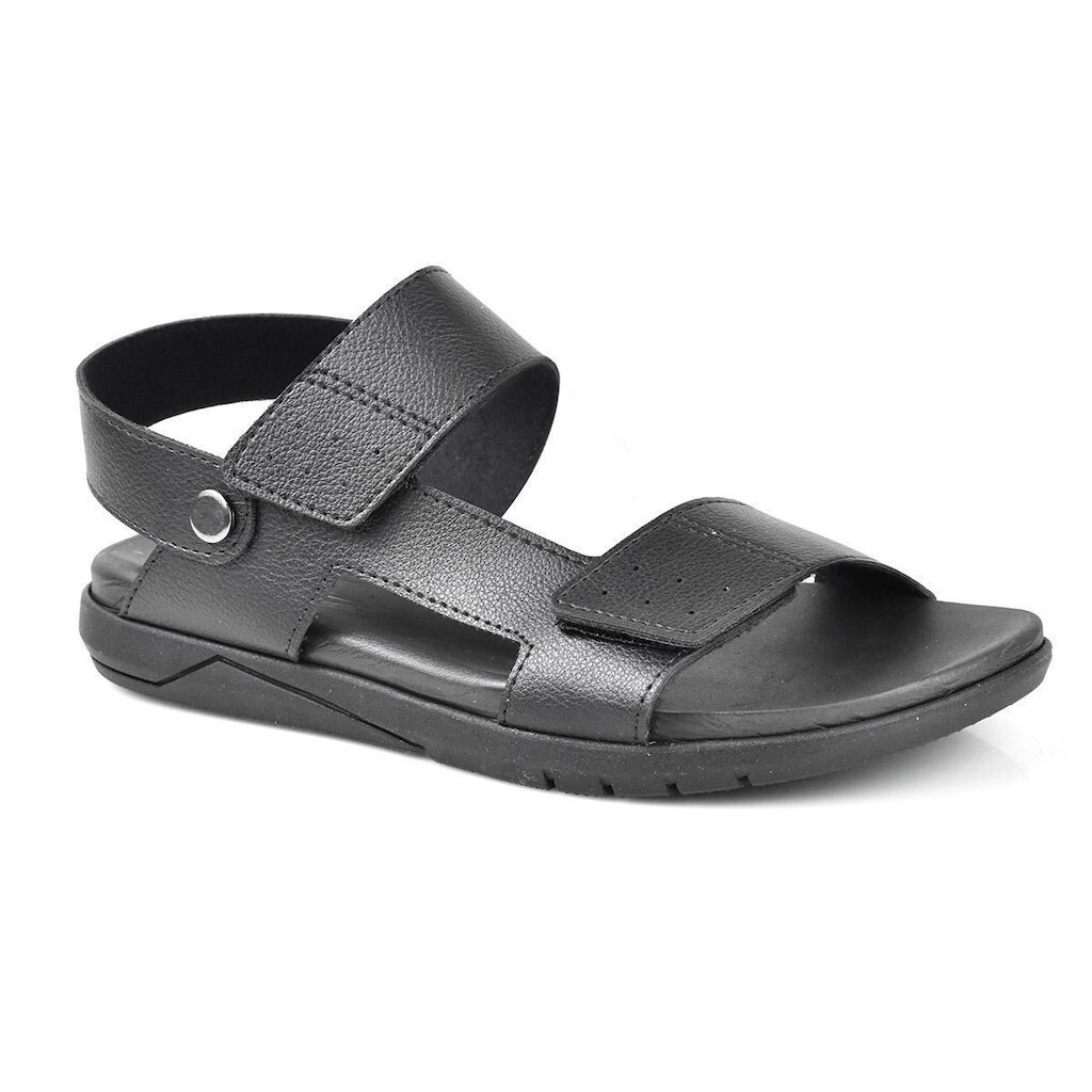 Sandália Br Sports Masculina Tiras Ajustáveis Comfort Preta