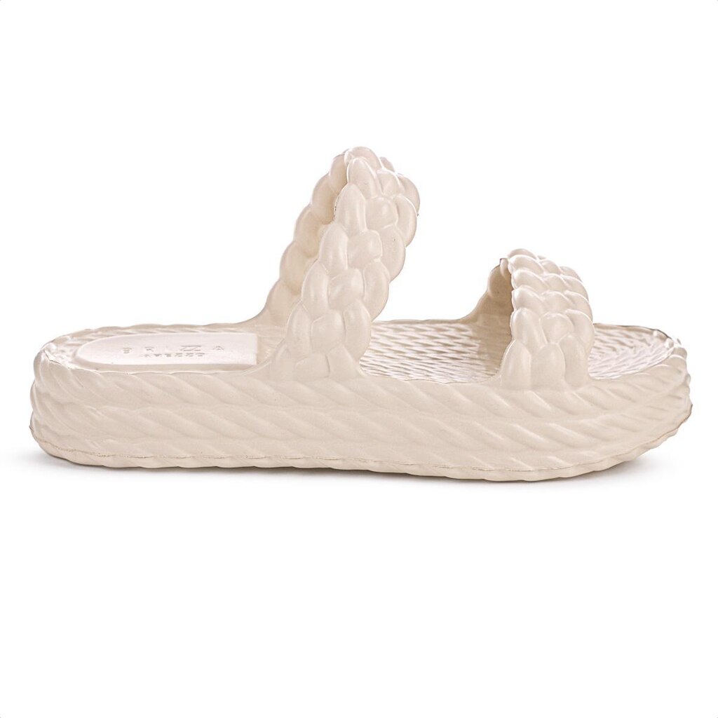 Sandália Brizza Arezzo EVA Salto Off White - Feminino