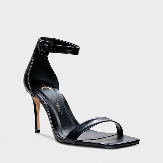 Sandália Carrano Minimal Salto Fino Preto - 743001C