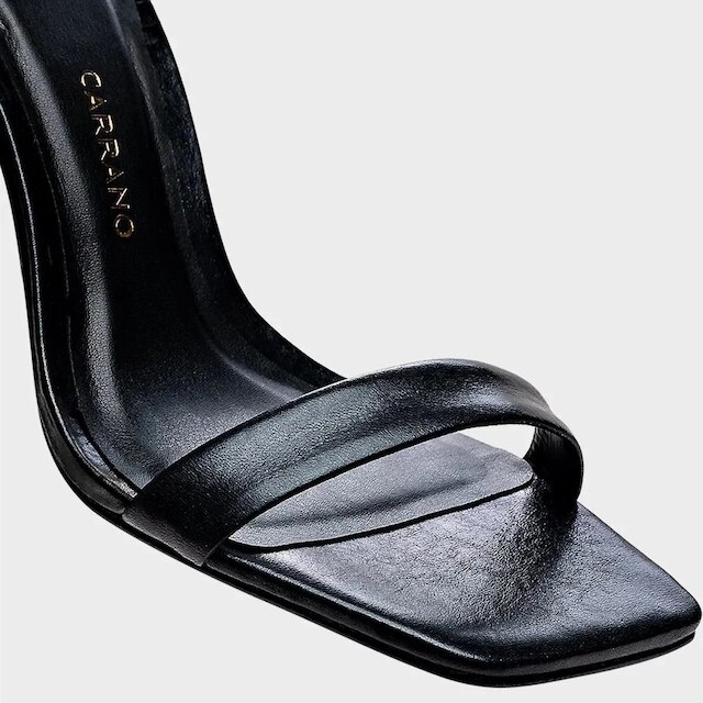 Sandália Carrano Minimal Salto Fino Preto - 743001C