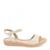 Sandália Casual Conforto Joanete Piccadilly Feminina - Off White