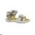 Sandália Casual Klin Tic Tac Infantil 171225 Off White - Branco+Champagne