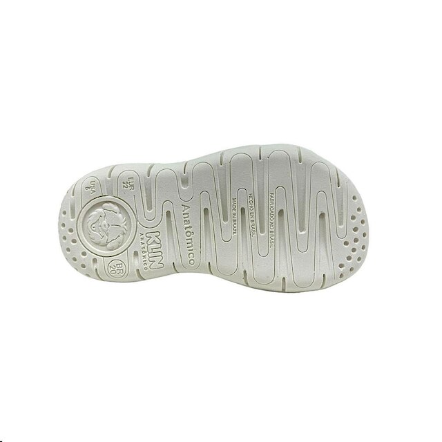 Sandália Casual Klin Tic Tac Infantil 171225 Off White