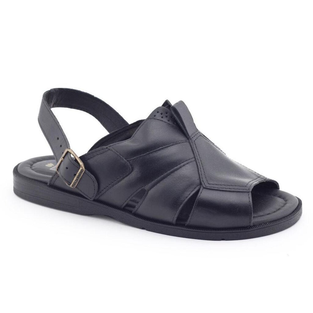 Sandália Chinelo Masculino Couro Natural 34305 Italianinho
