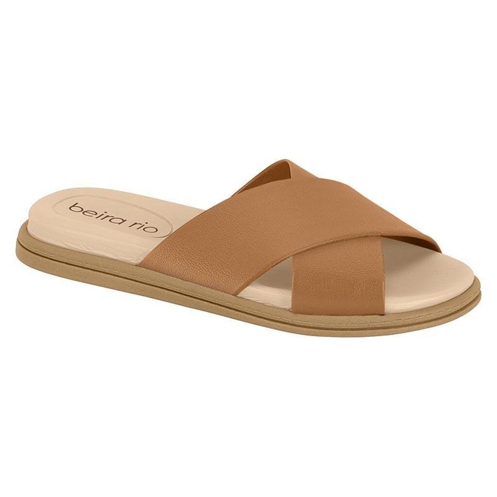 Sandália Chinelo Slide Beira Rio Feminino Palmilha EVA 8488.100