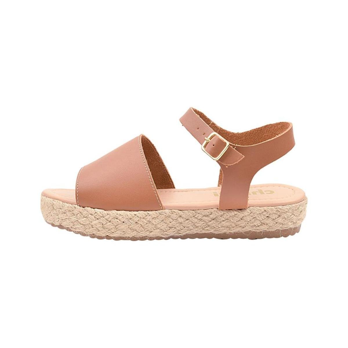 Sandália Chiquiteira Flatform Sola Corda Sintético EDG Feminina | Zattini