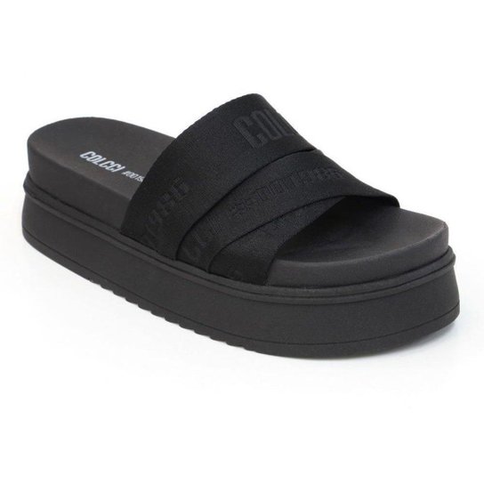 Sandalia Colcci Flatform Maite Preta Zattini