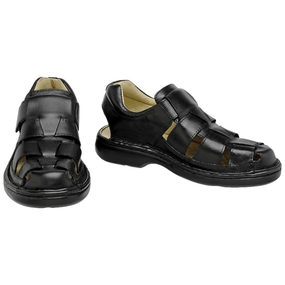 sandália conforto masculina