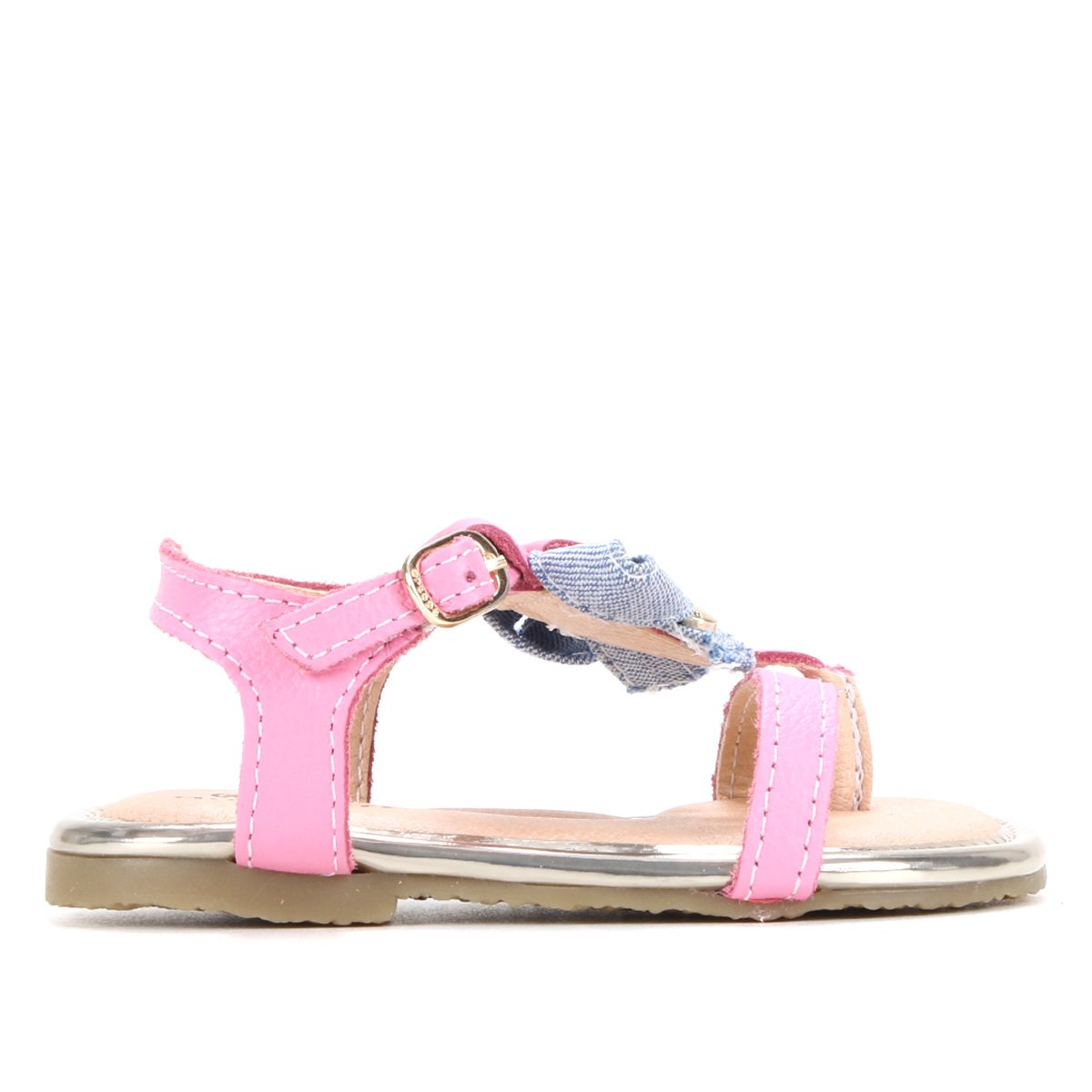 Sandália Couro Infantil Ortopé Dreams Feminina - Pink Menor preço em Sandália Couro Infantil Ortopé Dreams Feminina - Pink