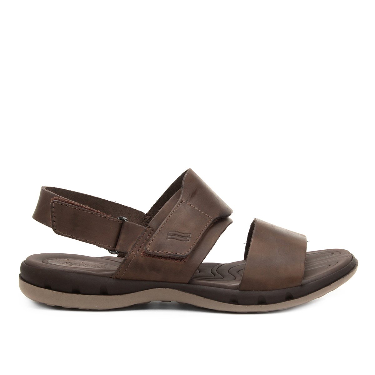 sandália couro itapuã velcro wave masculina