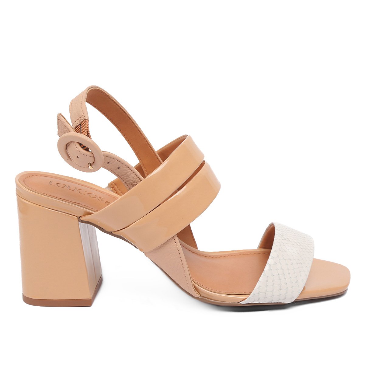 Sandália Couro Loucos & Santos Salto Bloco Tira Dupla Feminina - Branco+Bege é ruim? Sandália Couro Loucos & Santos Salto Bloco Tira Dupla Feminina - Branco+Bege é boa?