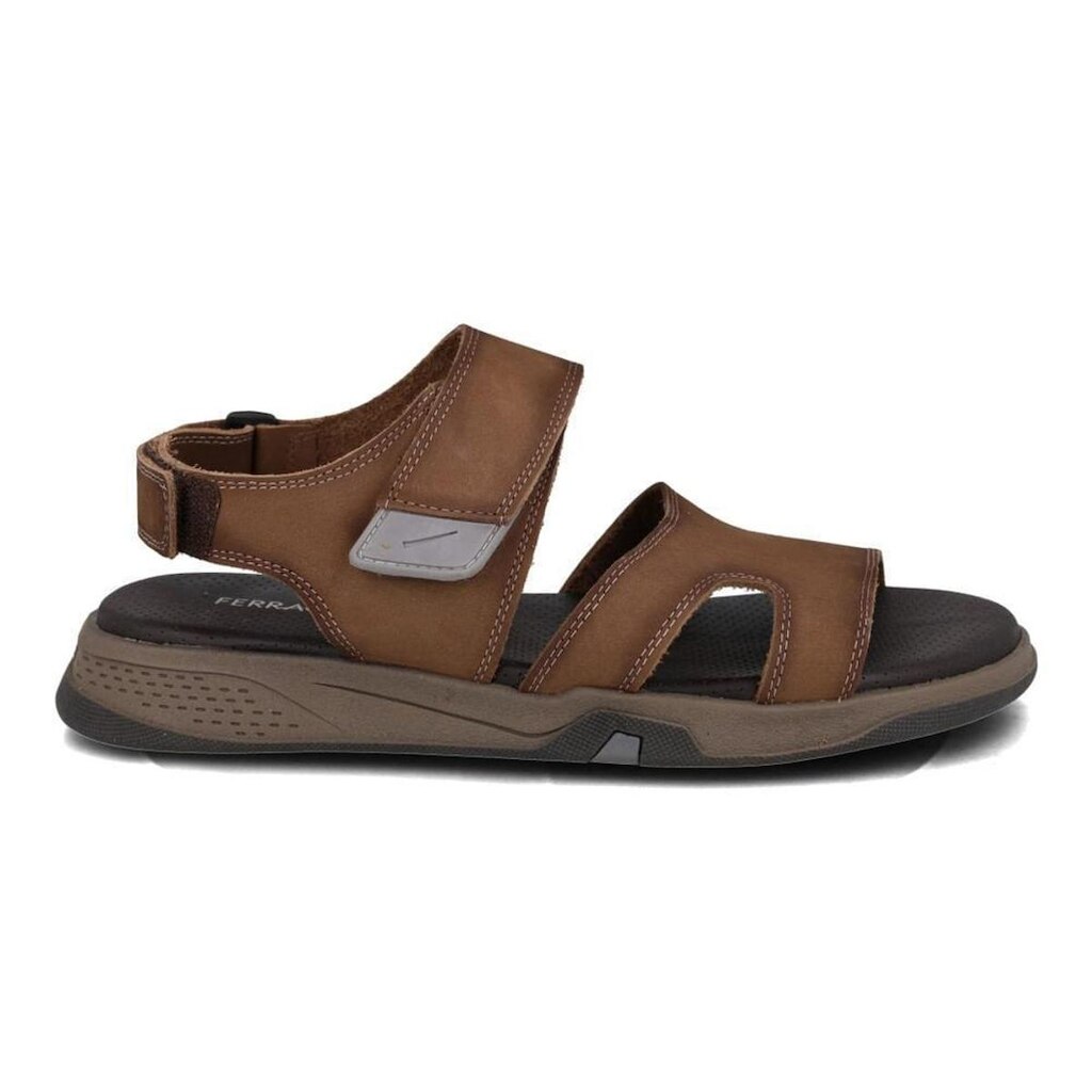 Sandalia Couro Masculina Conforto Ferracini
